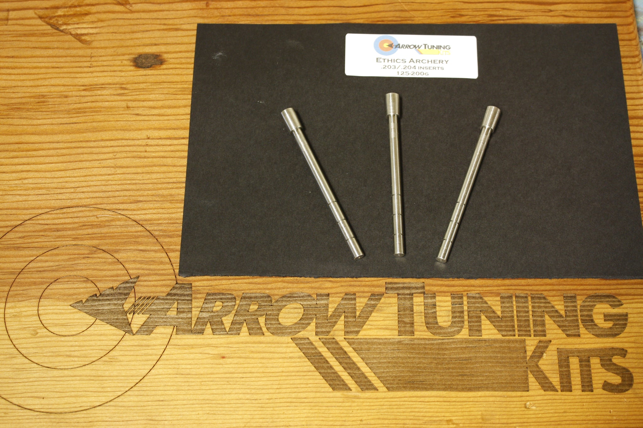 Ethics Archery .203/.204 125200g Insert ArrowTuningKits